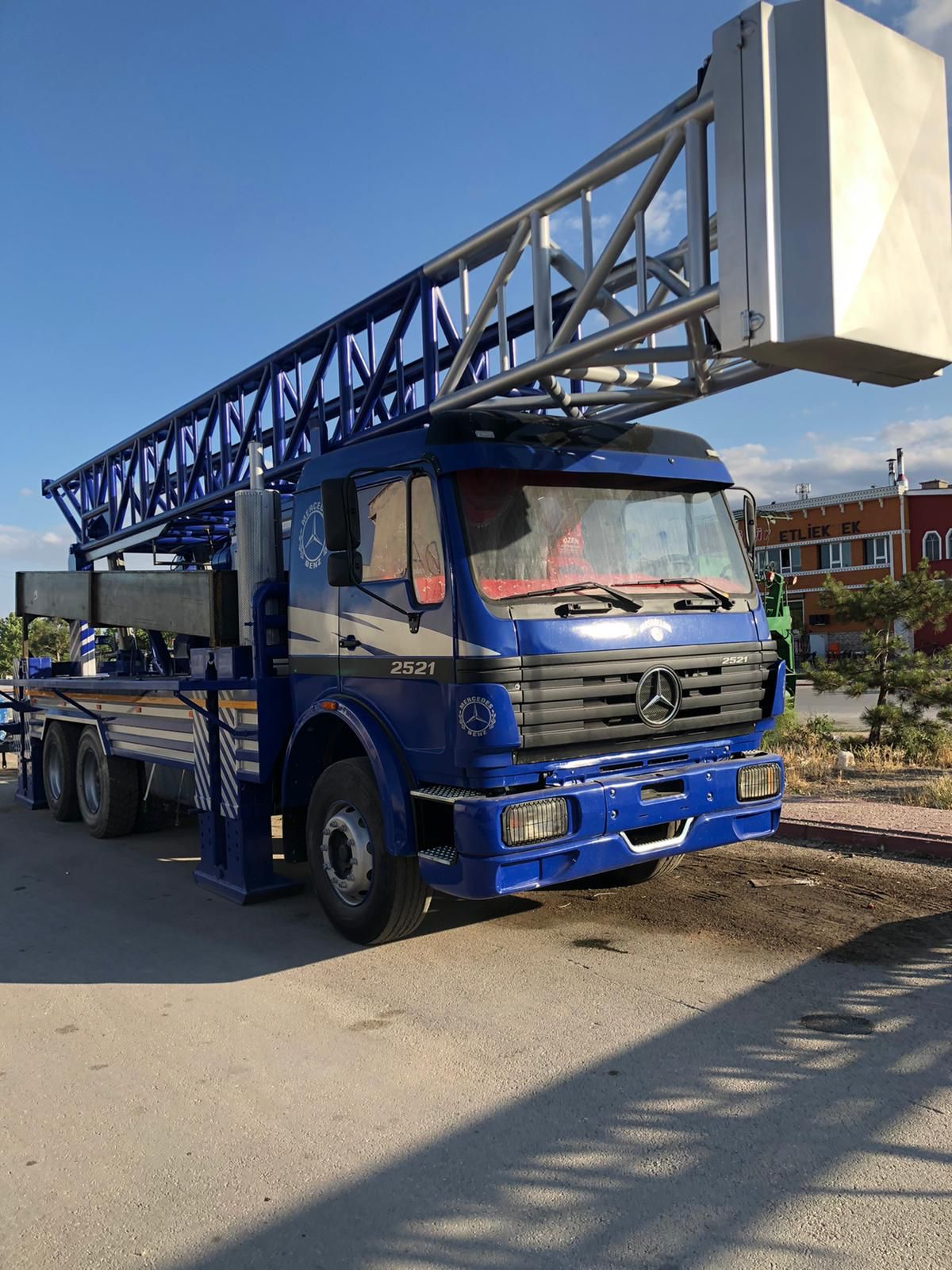 The drilling machine was completed for Mars drilling company.