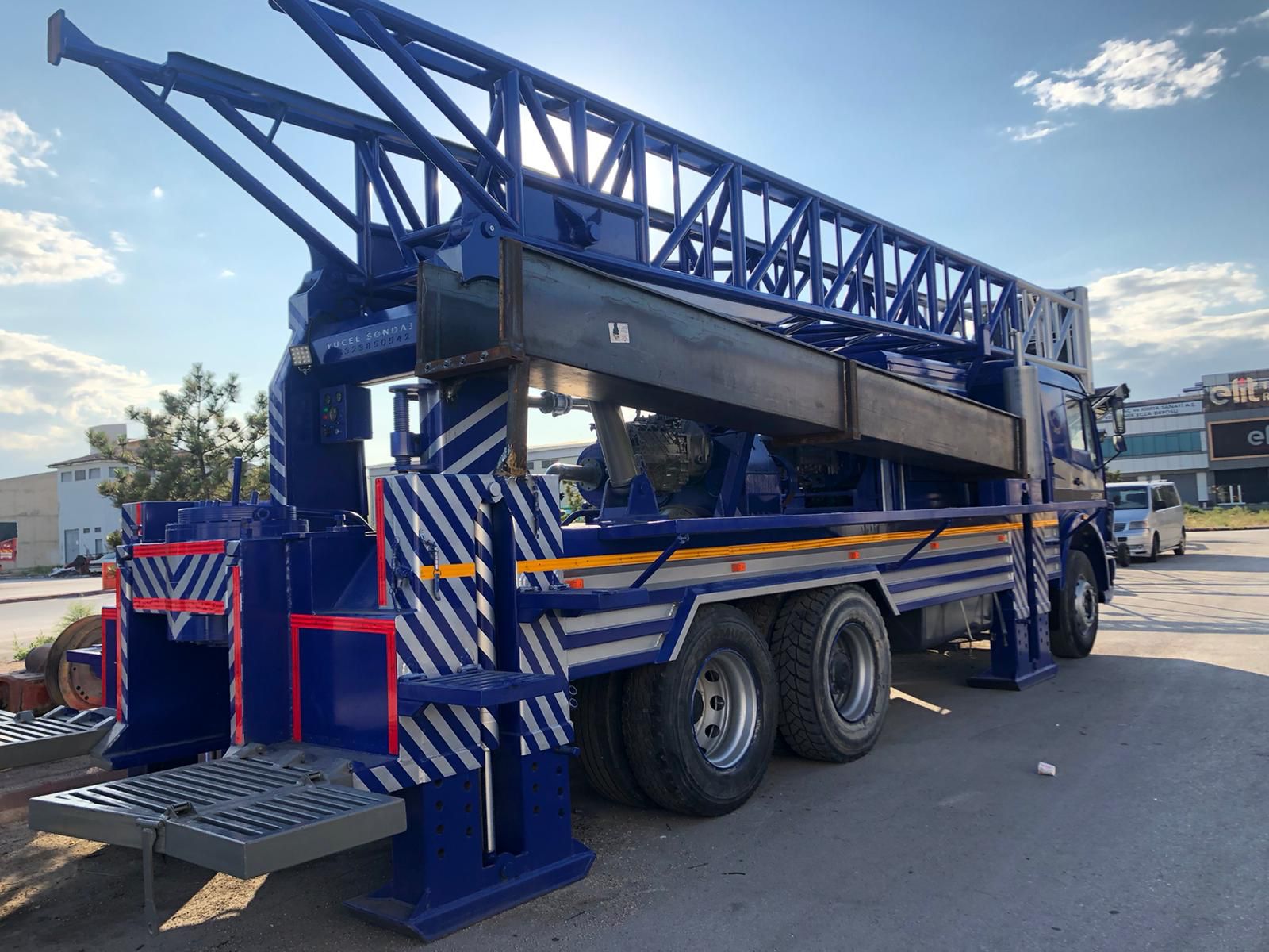 The drilling machine was completed for Mars drilling company.