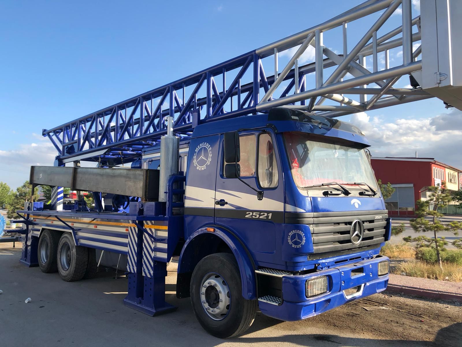 The drilling machine was completed for Mars drilling company.