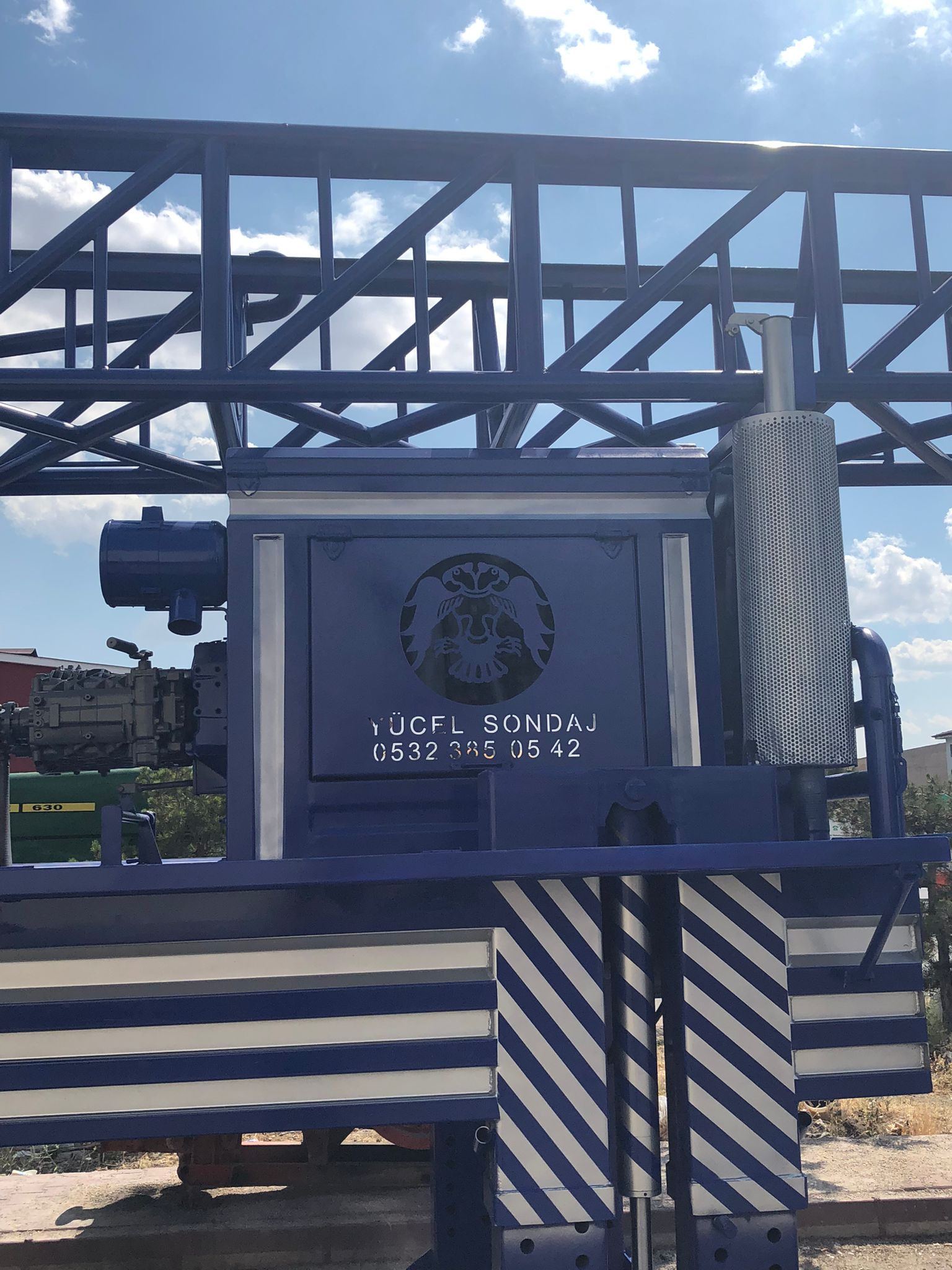 The drilling machine was completed for Mars drilling company.
