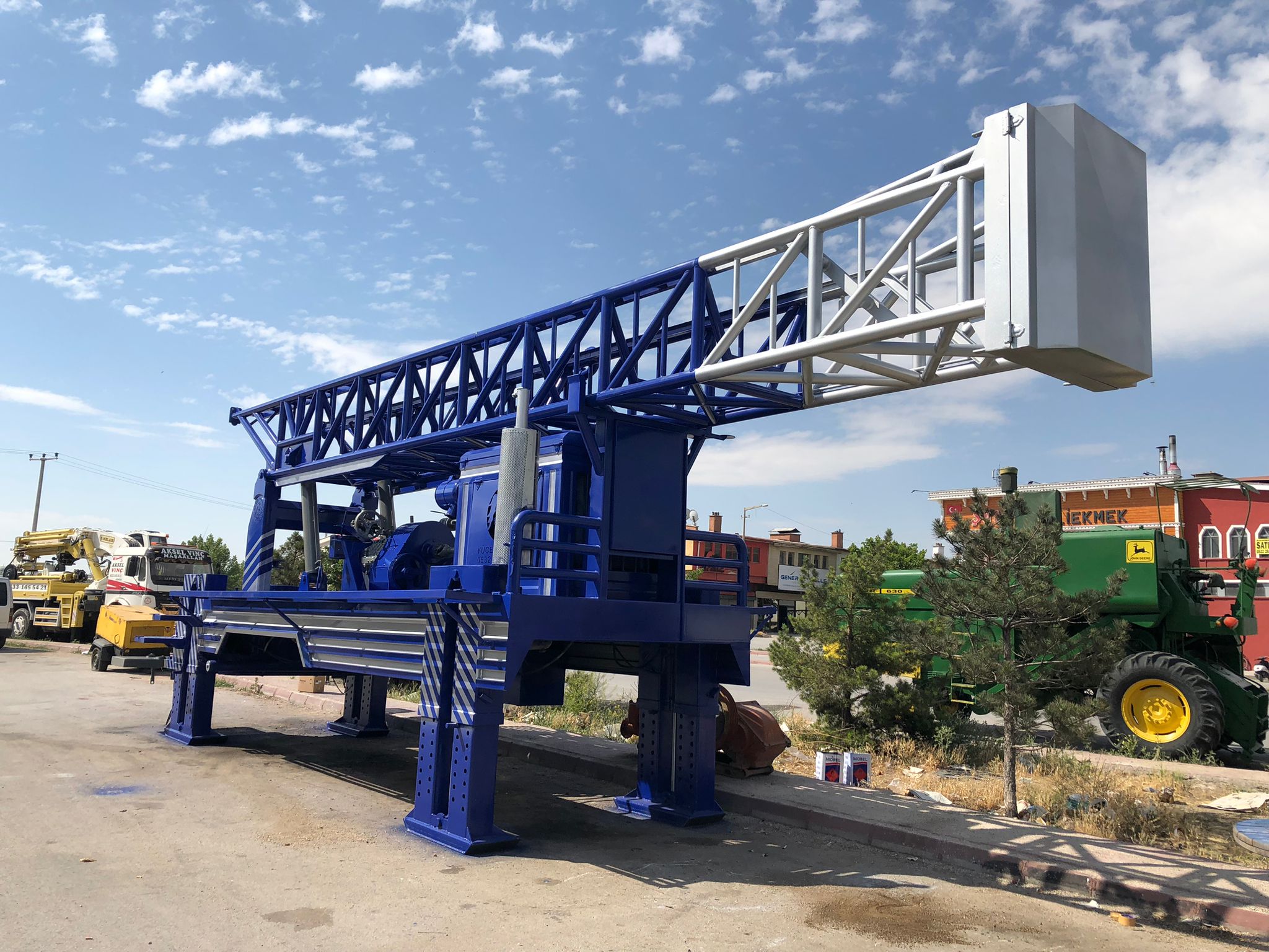 The drilling machine was completed for Mars drilling company.