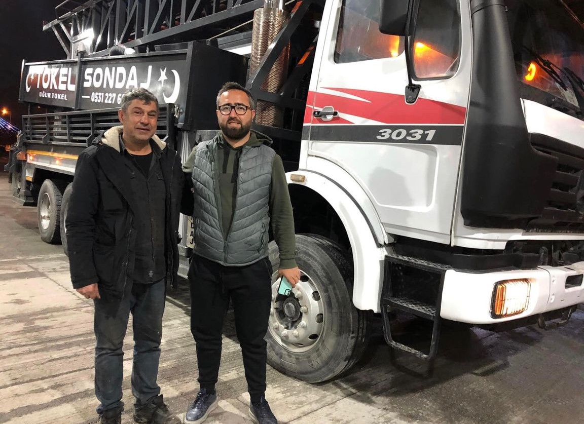 Tokel sondaj firmasına sondaj makinası tamamlanmıştır.